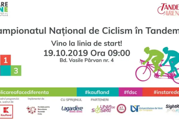 Timisoara gazduieste a patra editie a Campionatului National de Ciclism in Tandem