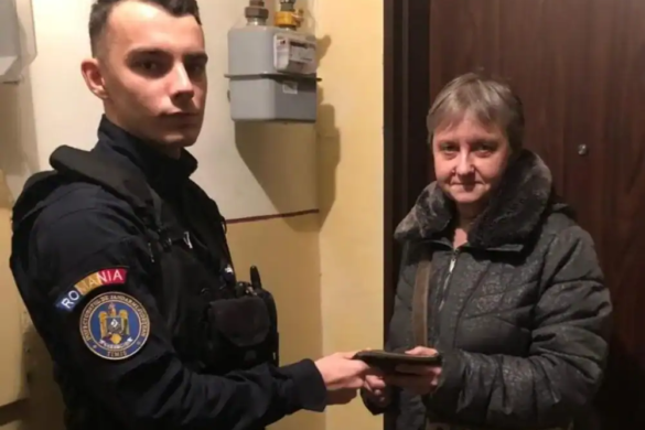 Surpriza! I-au bătut jandarmii la ușă, să-i returneze portofelul pierdut