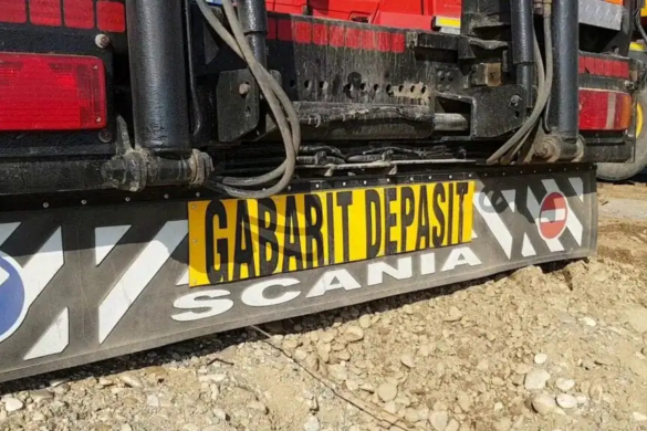 Transport agabaritic pe ruta Moravita – Dumbravita, in judetul Timis