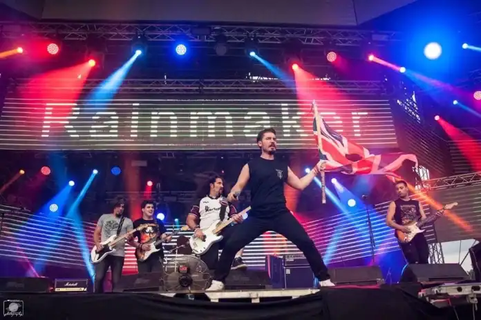 Concert tribut Iron Maiden cu trupa Rainmaker, la Timisoara Rainmaker in Capcana jpg