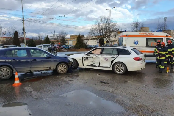 Doua persoane la spital in urma unui accident rutier la Timisoara