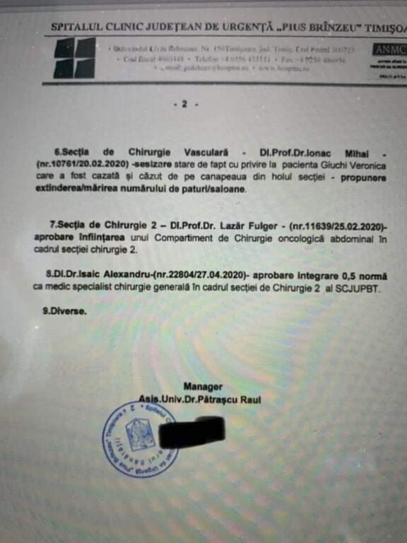 Spitalul Judetean Timisoara, în febra cumpărăturilor de Craciun