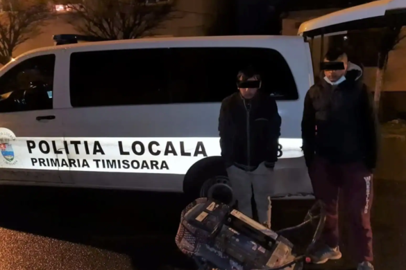 La furat de baterii auto din curtea Selgros