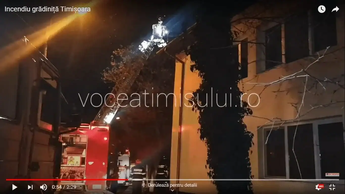 Lacrimi și suspine! Părinții sunt dezamăgiți că, după incendiu, primarul Fritz nu a venit cu televiziunile și la grădinița municipalității