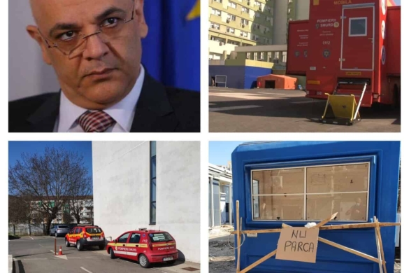 Noaptea minții! Pompierii timișoreni, obligați să păzească noile unități mobile de ATI ale lui Raed Arafat, 24 de ore din 24, ca să nu ia foc