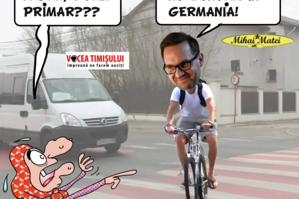 Primarul Dominic Fritz a încălcat legea rutieră direct din șaua bicicletei