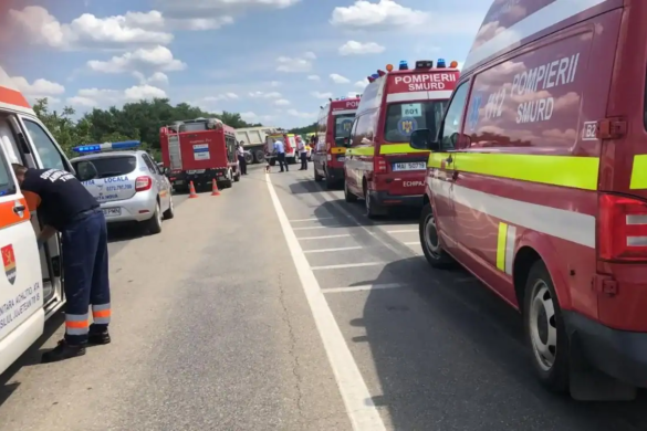 Trei morţi şi patru răniţi, în urma unui accident cumplit, în apropiere de Timişoara!