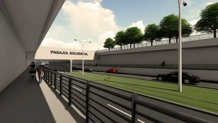 Primele imagini cu viitorul Pasajul Solventul din Timișoara! Cum va arăta noul obiectiv?