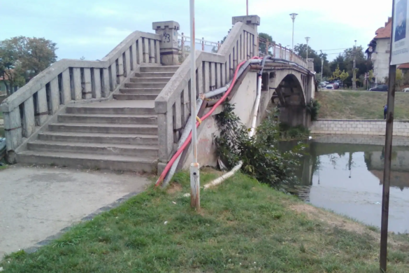 Două firme vor să reabiliteze Pasarela Gelu-Crizantemelor! Podul pietonal a fost construit acum mai bine de 70 de ani