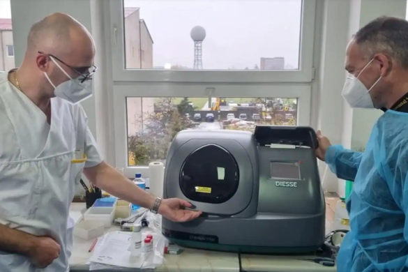 Aparat pentru testarea rapidă a bolilor infecțioase, inclusiv COVID-19, primit ca donaţie de Spitalul Victor Babeş din Timişoara