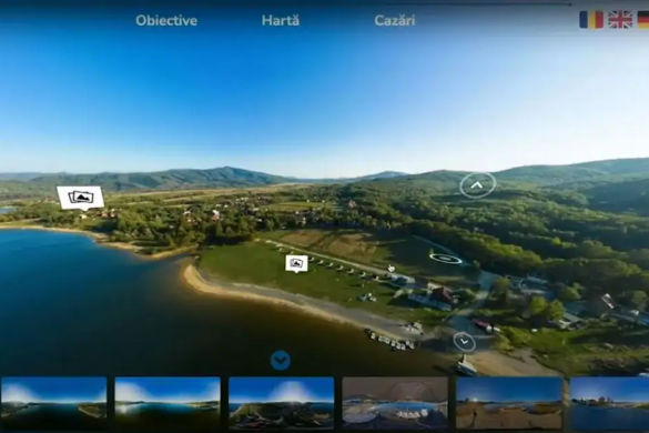 Tur virtual interactiv al atracțiilor turistice din Timiș