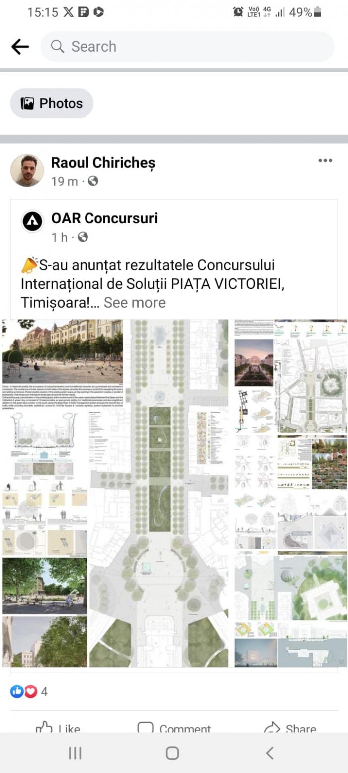 Praf în ochi! PUG-ul Timișoarei, regenerarea urbană din Piața Traian și concursul de proiecte pentru Piața Victoriei, povești de adormit copiii, validate de Ordinul Arhitecților Timiș 4