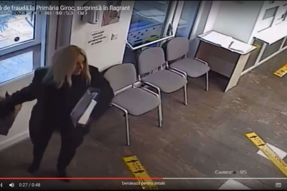 Disperare maximă! Tentativă de fraudă la Primăria Giroc, surprinsă în flagrant, în mijlocul unei anchete penale a Serviciului de Investigare a Criminalității Economice