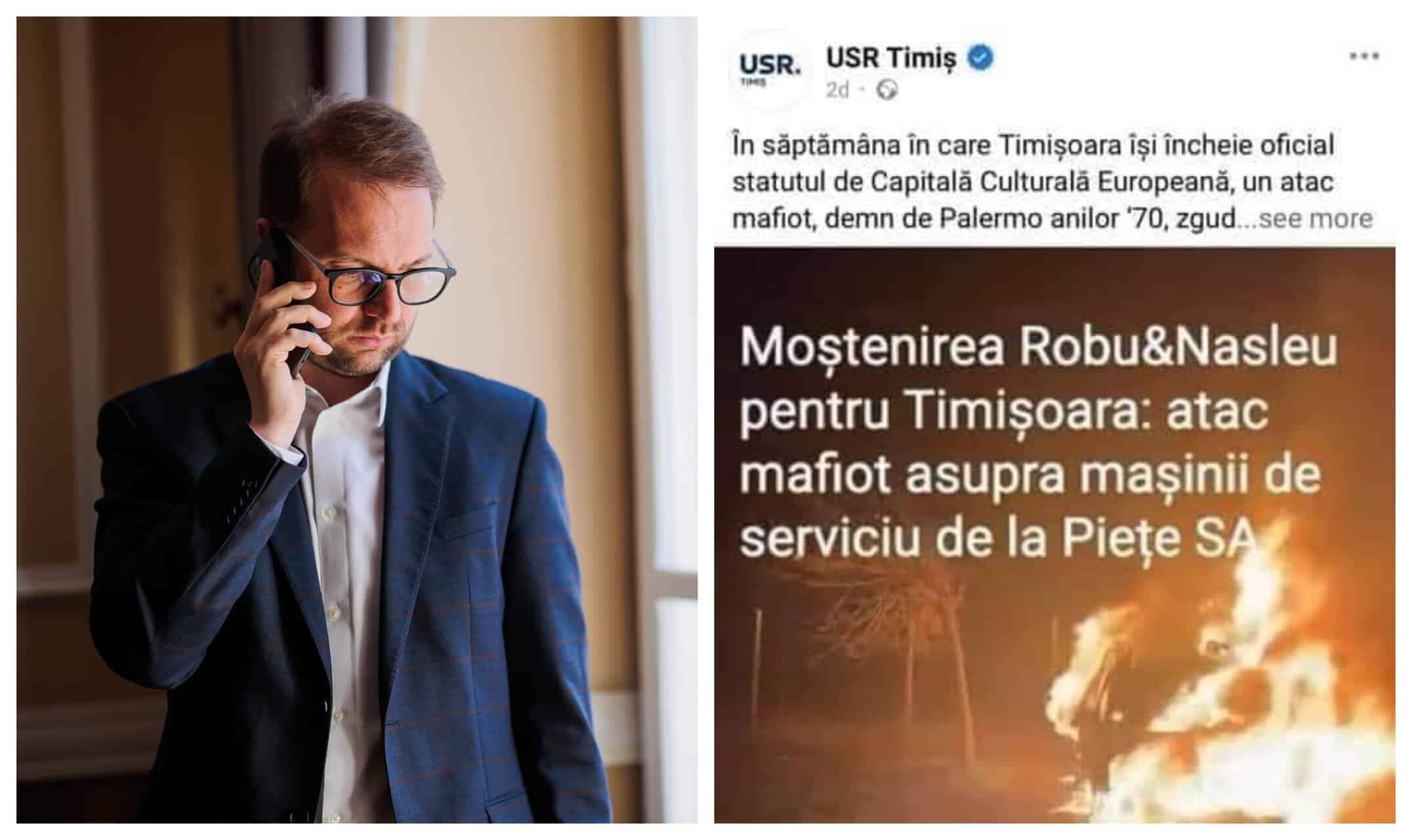 IPJ Timis a trimis mafia pietelor din capul USR Timis direct la Spitalul din Jebel scaled