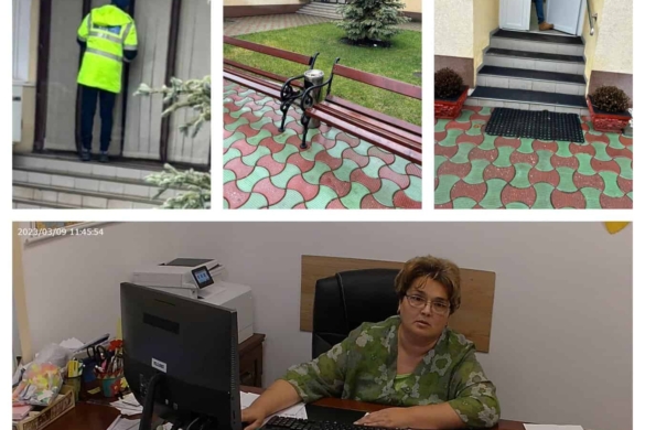 Noaptea, ca hoții! Secretara Primăriei Giroc a înlesnit accesul în instituție unor necunoscuți, care aveau capetele și fețele acoperite, ca să facă inventarul prin biroul viceprimarului Dan Vîrtosu 