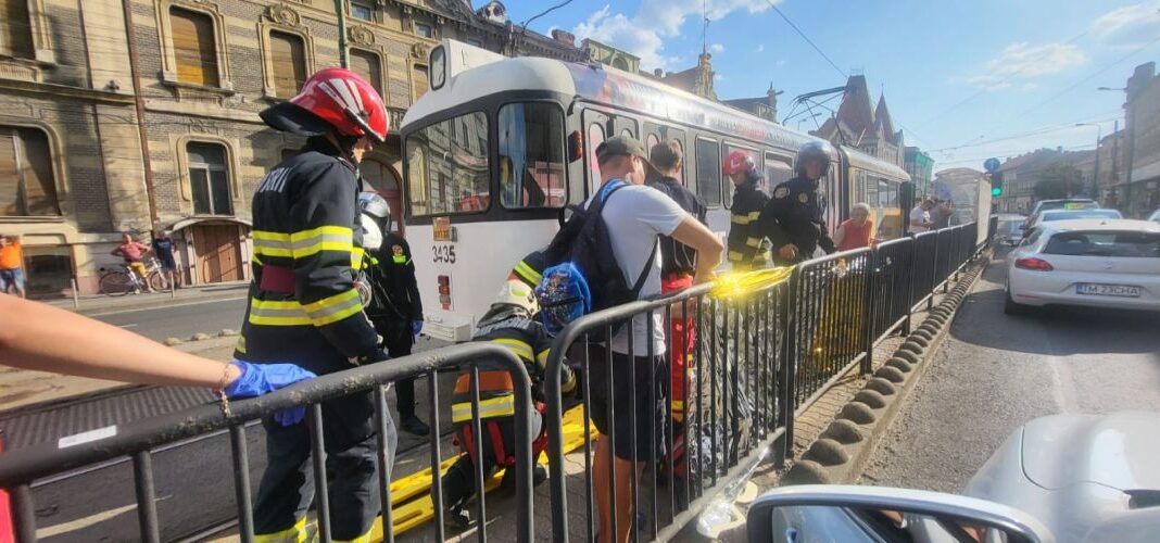 Victima accidentului de tramvai din Timișoara