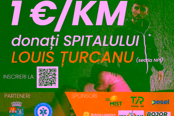 Maraton Caritabil – Alergăm pentru Spitalul Clinic de Urgență pentru Copii Louis Țurcanu!
