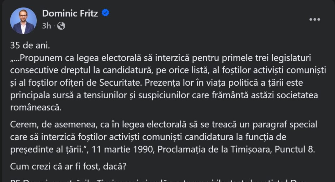 Ipocrizia la cote maxime: USR predică despre comunism, dar are în rândurile sale foști activiști comuniști