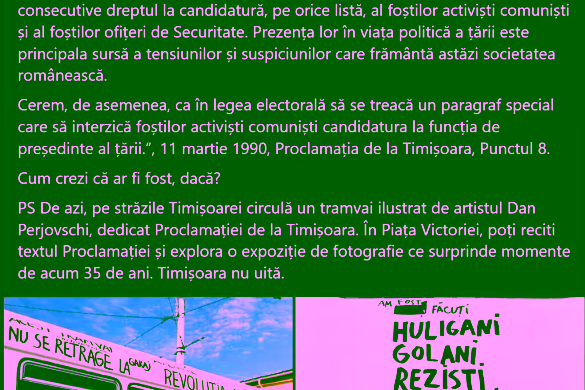 Ipocrizia la cote maxime: USR predică despre comunism, dar are în rândurile sale foști activiști comuniști