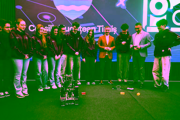 Tinerii timișoreni de la CSH vor reprezenta România la Campionatul Mondial de Robotică din Houston