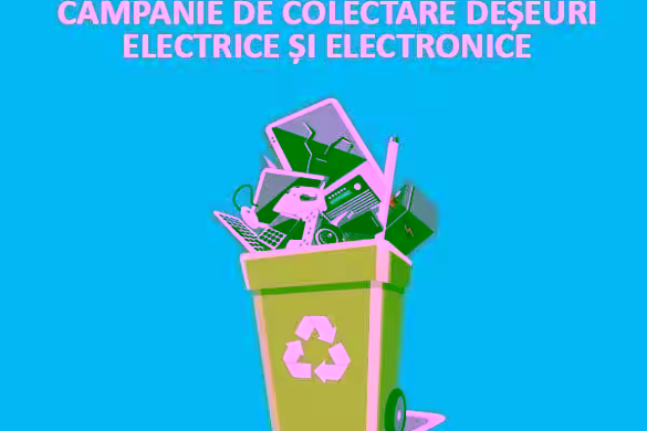 Campanie gratuită de colectare a deșeurilor electrice și electronice, la Șag