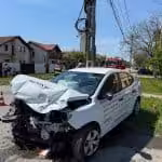 Accident grav la Giroc1