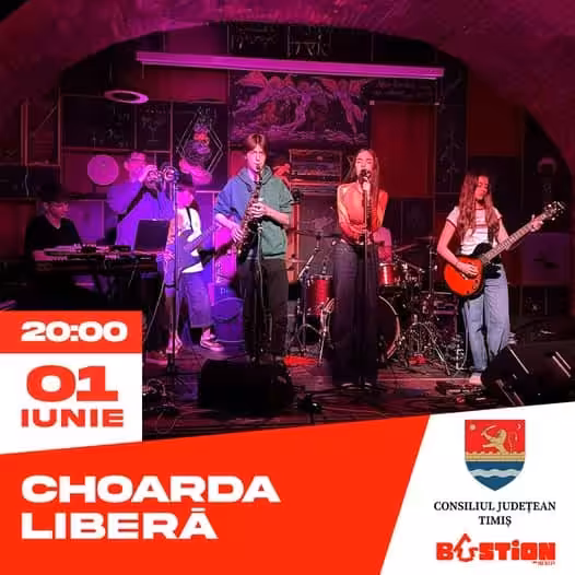 Două seri de muzică live la Bastionul Theresia: Olivia Addams și trupa Choarda Liberă urcă pe scenă