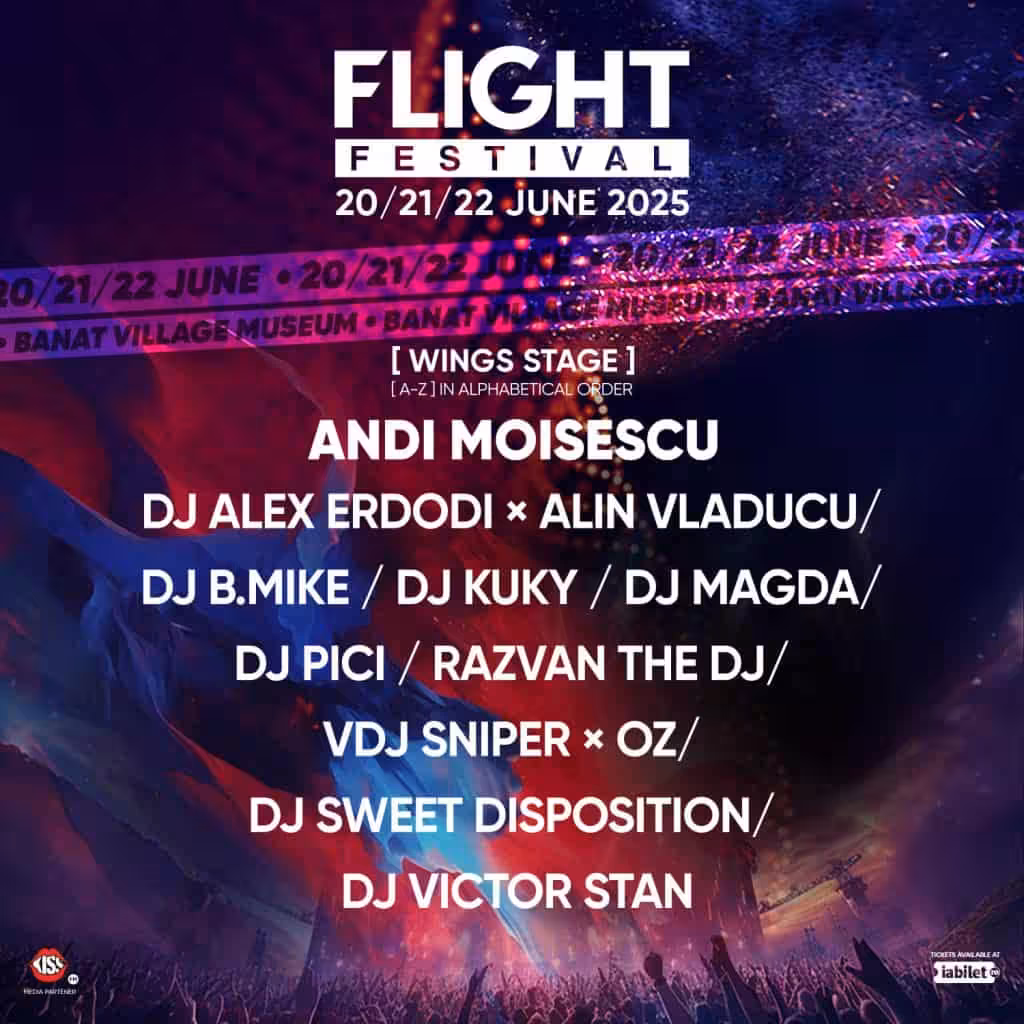 FLIGHT FESTIVAL 2025 – Trei zile de zbor spre distracție maximă la Timișoara