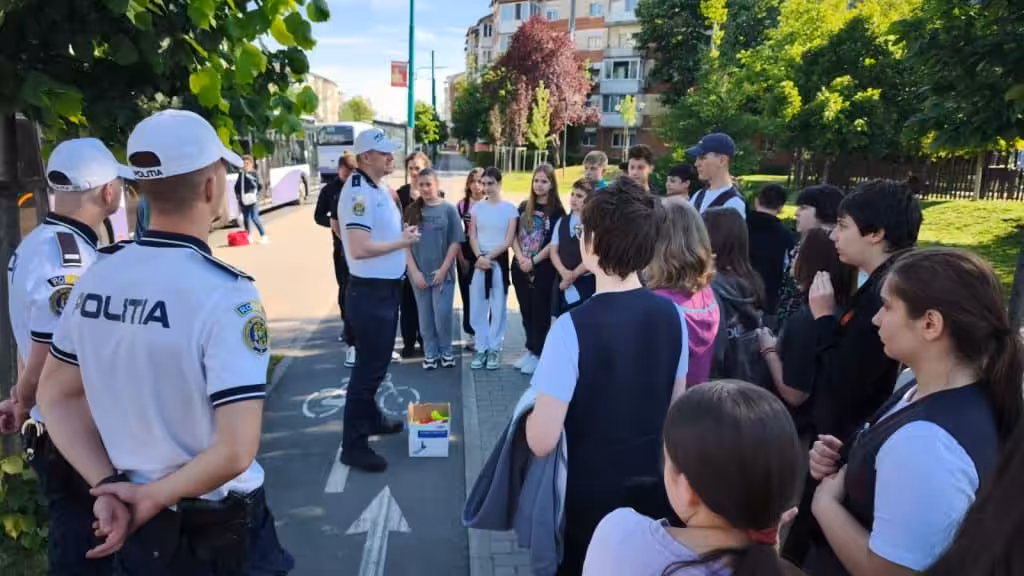 Săptămâna Națională a Siguranței Rutiere – Activități educative în școlile din județul Timiș
