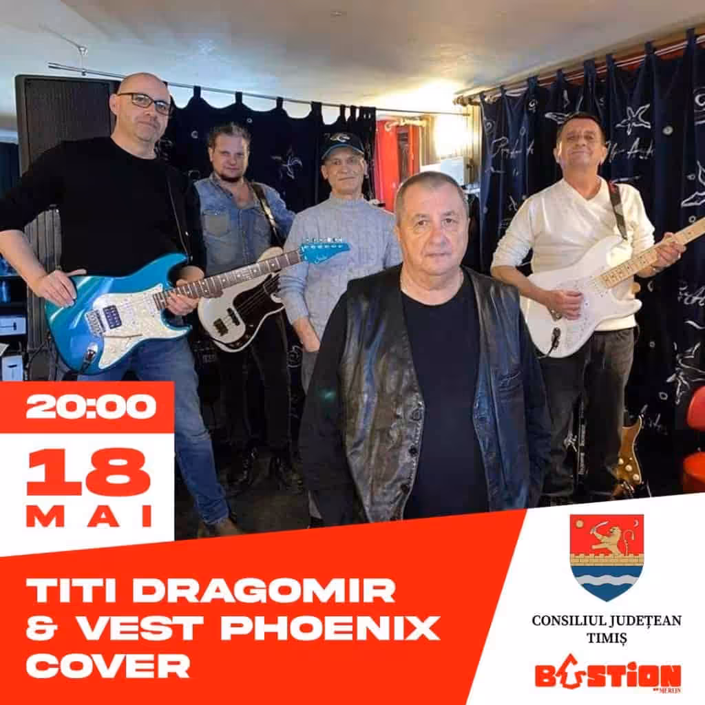 Weekend muzical la Bastionul Theresia: Concerte live cu intrare liberă, pe 17 și 18 mai