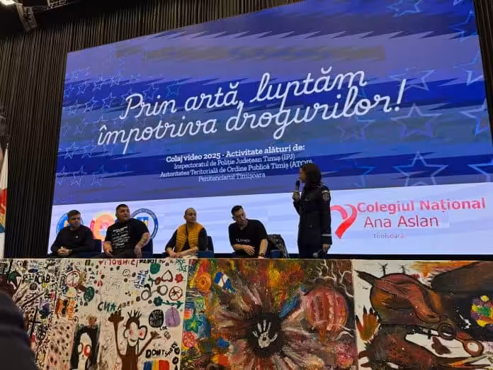 Când arta devine scut: elevii de la Liceul „Ana Aslan” din Timișoara spun NU drogurilor Când arta devine scut: elevii de la Liceul „Ana Aslan” din Timișoara spun NU drogurilor