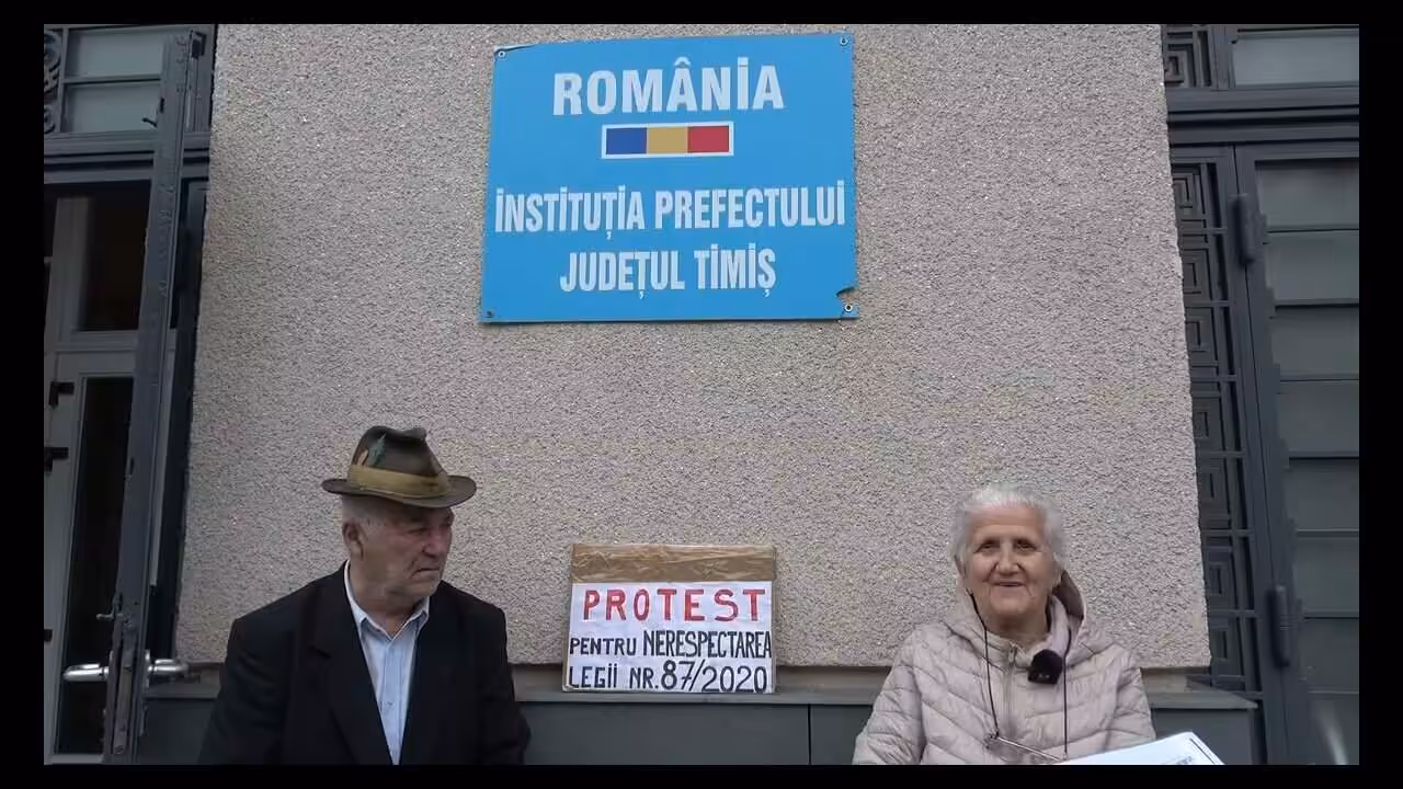 Strigătul disperat al bătrâneții: „Ne-au luat tot. Nu mai avem nimic. Nici măcar dreptate.”