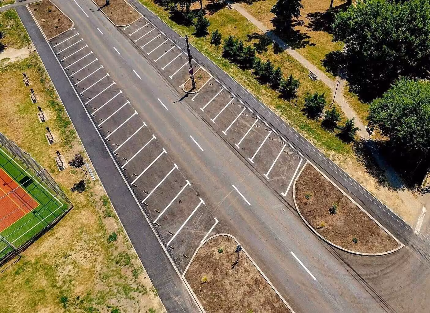 Investiții în infrastructura comunei Șag: parcare nouă, asfaltări și piste pentru biciclete