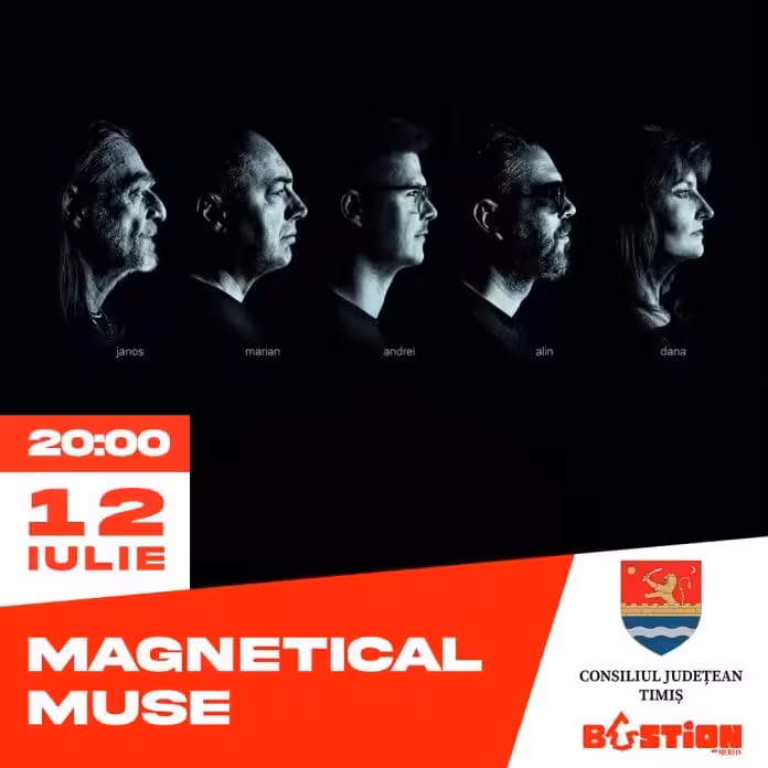 Atmosferă de festival la Bastionul Theresia: concerte gratuite cu Magnetical Muse și Bruno and the Blues