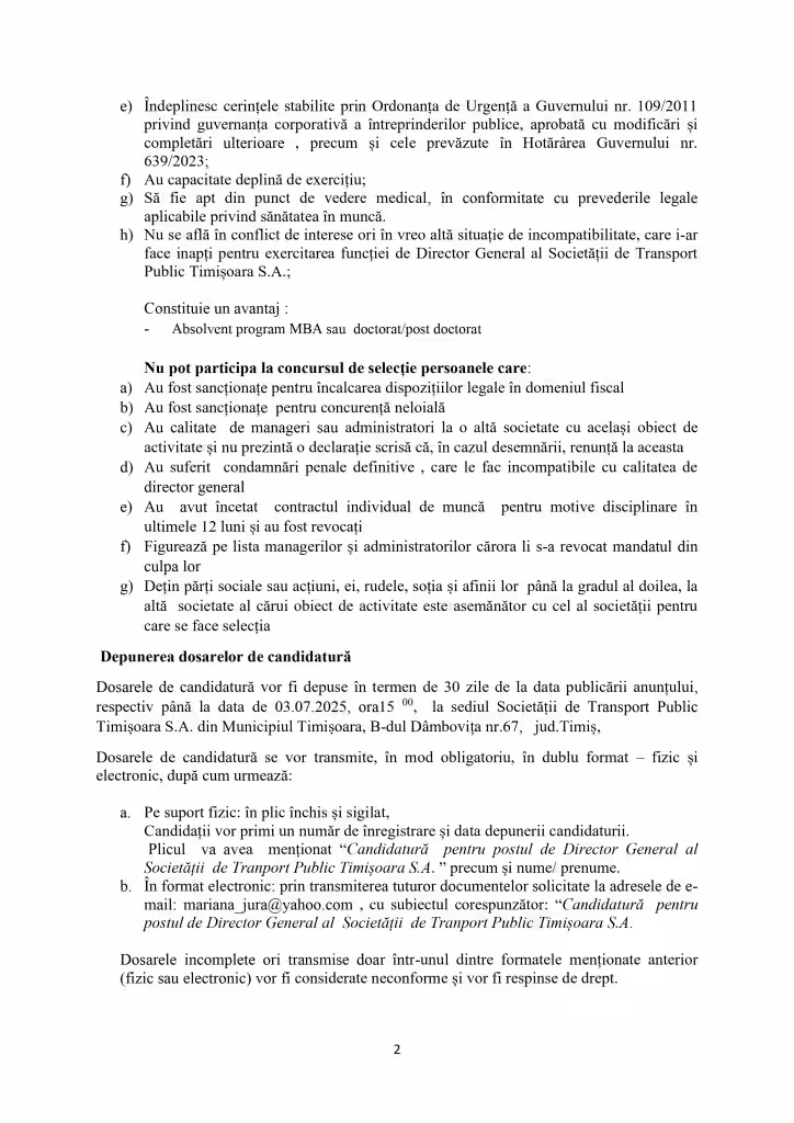 Dogaru și Petolea, confirmați discret la șefia STPT. Concurs legal, dar cu transparență minimă
