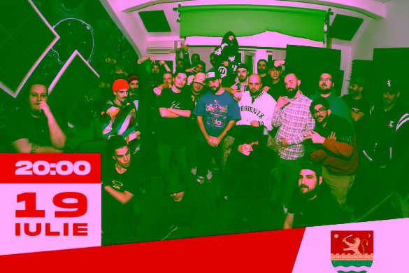MCs United aduce hip-hop-ul local la Bastion, pe 19 iulie