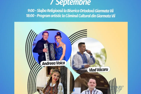 Ruga Satului Giarmata Vii 2025 – tradiție, credință și spectacol pe 7 septembrie