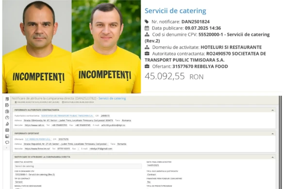 Chefurile șefilor de la STPT: peste 11.000 de euro pe catering, în timp ce angajații așteaptă măriri