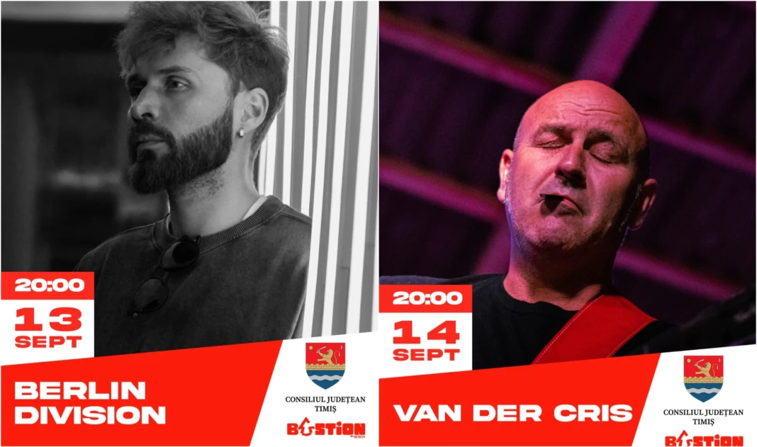 Concerte gratuite la Bastionul Theresia_ Berlin Division și Van der Cris în weekend