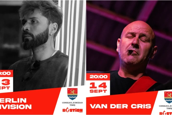 Concerte gratuite la Bastionul Theresia: Berlin Division și Van der Cris în weekend