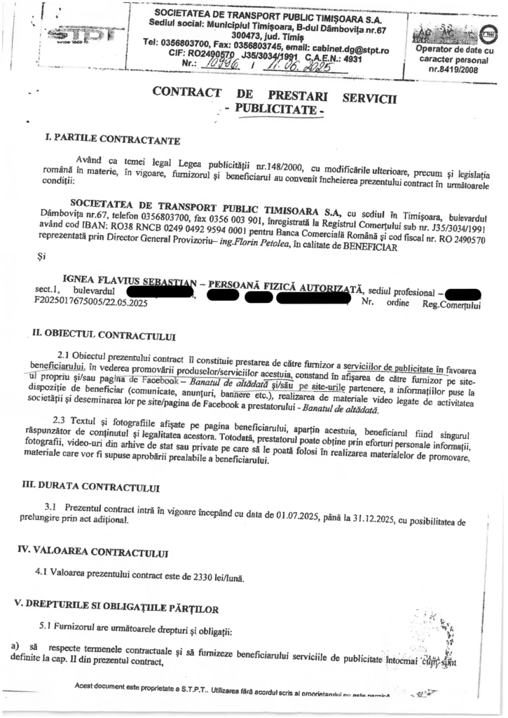 Ignea încasează, Petolea recunoaște-01