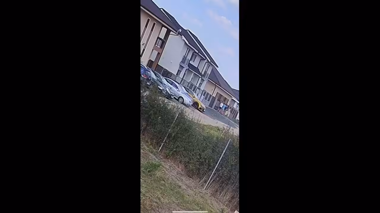 Agent de la Penitenciarul Timișoara filmat cum își bate vecinul