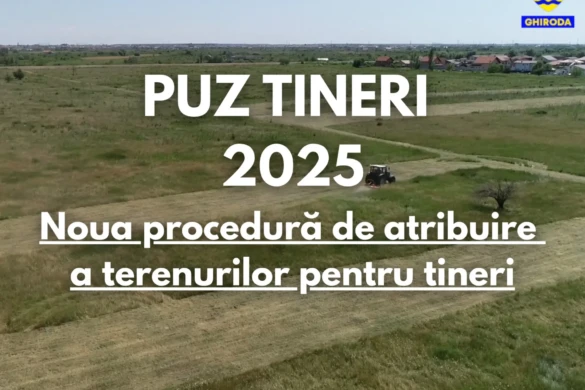 Primăria Ghiroda lansează PUZ Tineri 2025: șansă reală pentru tinerii din comună
