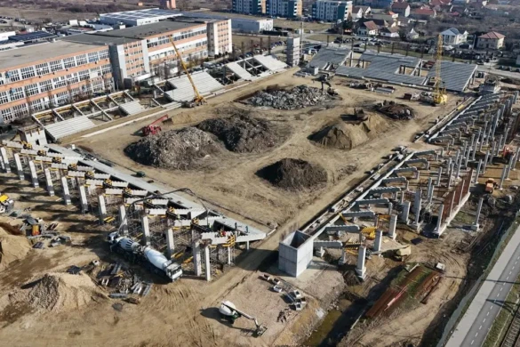 Arena „Eroii Timișoarei”, spre finalizare: parteneriat între Primăria Timișoara și Consiliul Județean Timiș