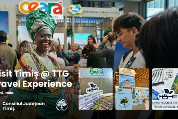 Visit Timiș promovează turismul bănățean la târgul internațional de la Rimini
