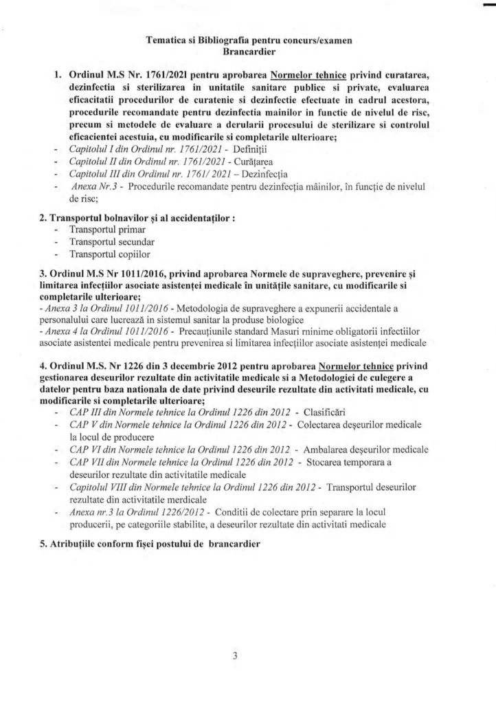 Angajări cu dedicație la Spitalul Municipal Timișoara-3