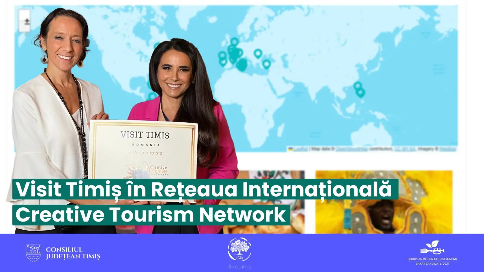Timiș intră în Creative Tourism Network