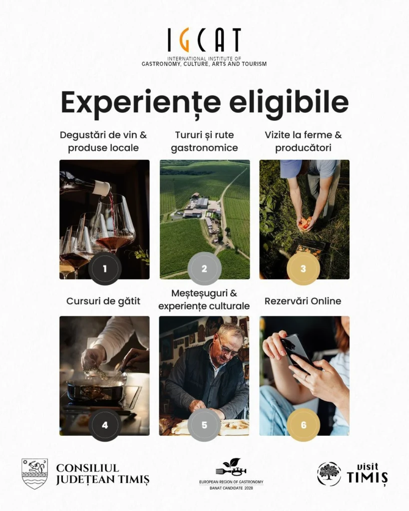 Banatul intră în competiția Top Foodie Websites 2026