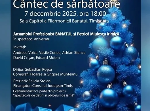 Cântec de Sărbătoare la Timișoara, Petrică Miulescu Irimică sărbătorește 50 de ani de carieră