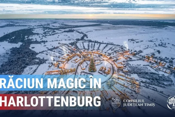 Concert de Crăciun la Charlottenburg, publicul invitat în singurul sat rotund din România